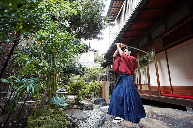 Kyoto Sword Experience - includes Museum Ticket/Ninja Experience - Dressing Like a Samurai: Hakama, Fit, and the Photo Factor