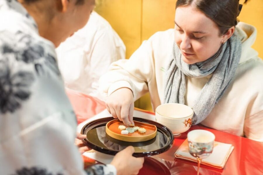 Kyoto: Table-Style Tea Ceremony at a Kyo-Machiya - Calligraphy With Your Name: Kanji or Hiragana Take-Home