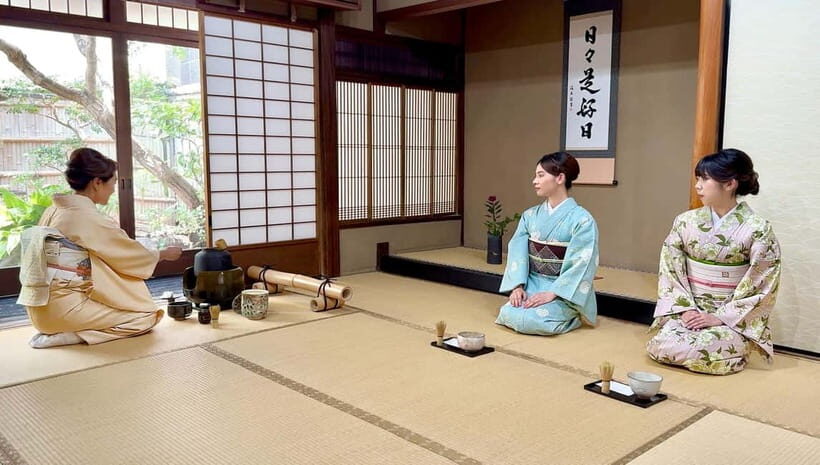 Kyoto: Tea Ceremony in 100-year-old Kyo-Machiya Townhouse - Tea Ceremony in Action: History, Etiquette, Then Your Own Matcha