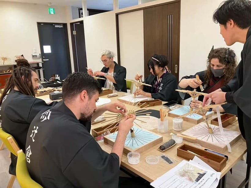 Kyoto: Traditional Mini Umbrella Making Workshop - Key takeaways before you go