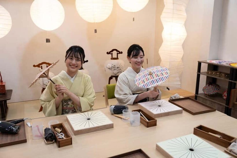 Kyoto: Traditional Mini Umbrella Making Workshop - What you make: your own mini Japanese wagasa (Hime Wagasa)
