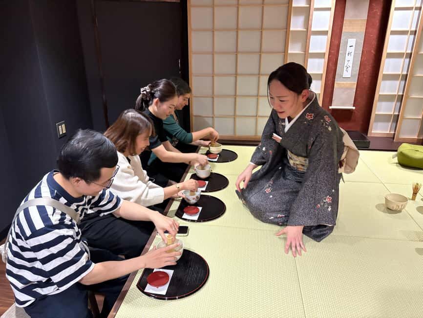 Kyoto: Traditional Tea Ceremony with Matcha & Sweets in Gion - Up close with the tea master’s techniques