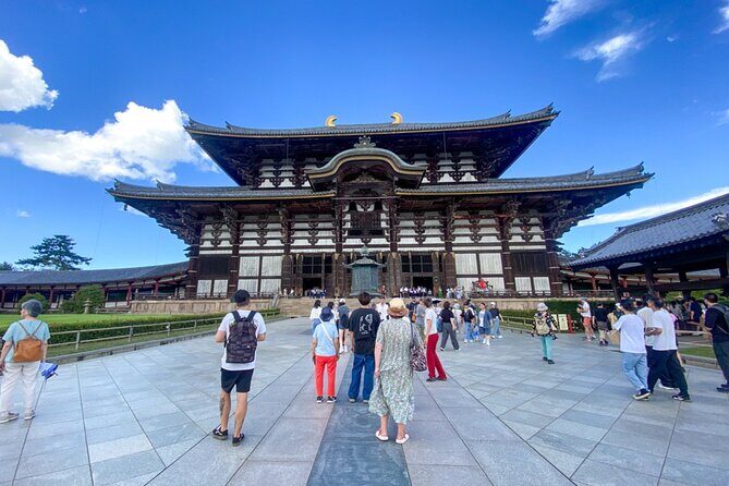 Nara Park, Osaka & Kobe from Kyoto Full Day tour - Nara Park and Tōdai-ji: deer moments plus the Great Buddha