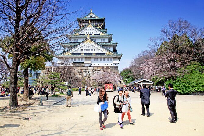 Nara Park, Osaka & Kobe from Kyoto Full Day tour - Osaka Castle walking stop: iconic exterior, planned time
