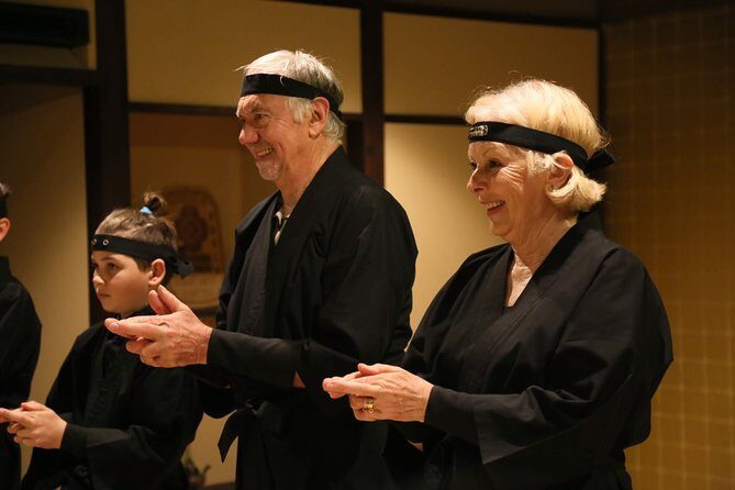 Ninja 1-hour Hands-on Lesson by Japanese master in Kyoto -Entry - Ninja Clothes Up Front: Why the Gear Makes the Lesson Click