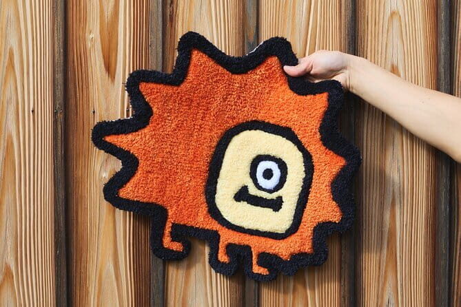 Original rugs handmade in Kyoto - Your design becomes a real rug you can place at home