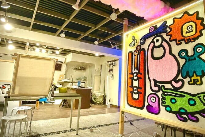 Original rugs handmade in Kyoto - How the Kyoto stops fit around your rug workshop time
