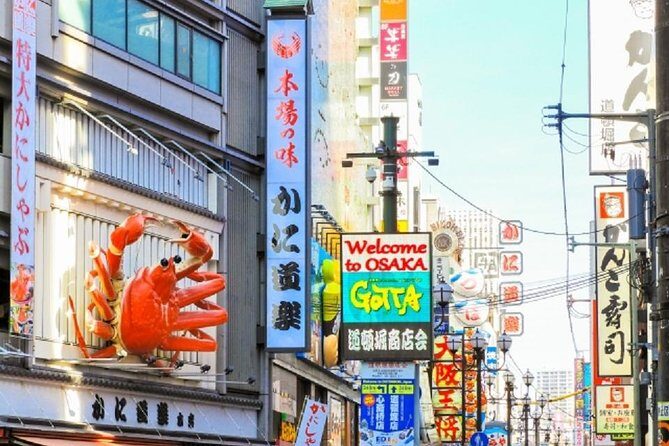 Osaka Private Tour by Public Transportation from Kyoto - Tsutenkaku Tower, Billikens, and Osaka’s Eiffel-Tower Feeling