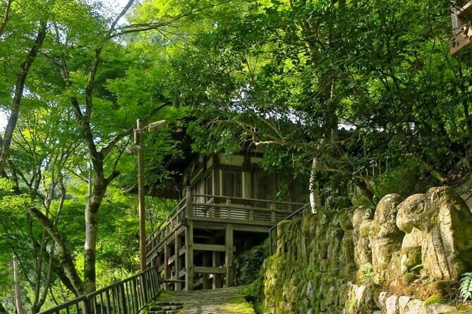 Otagi Nenbutsu Temple and Arashiyama Bamboo Forest Tour - Getting to Arashiyama fast: Kyoto Station car transfer and A/C comfort