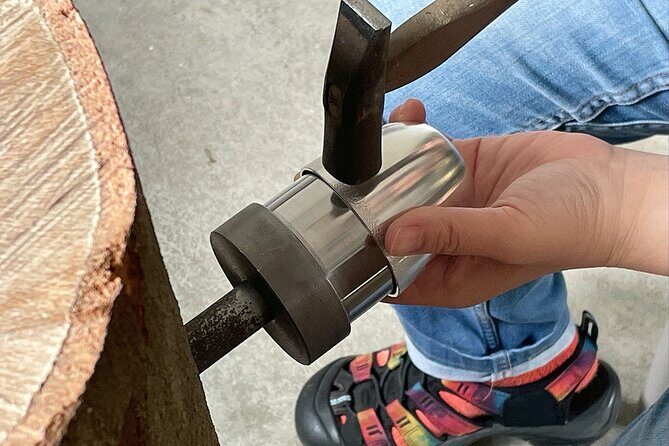Private Pewter Sake Cup Experience with a Kyoto Artisan - The 2.5-hour process: hammer selection, pattern making, and rotating strikes