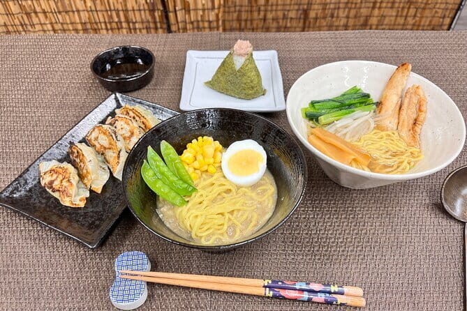 Ramen Gyoza Onigiri Japanese Cooking Class in Kyoto - Key Points at a Glance