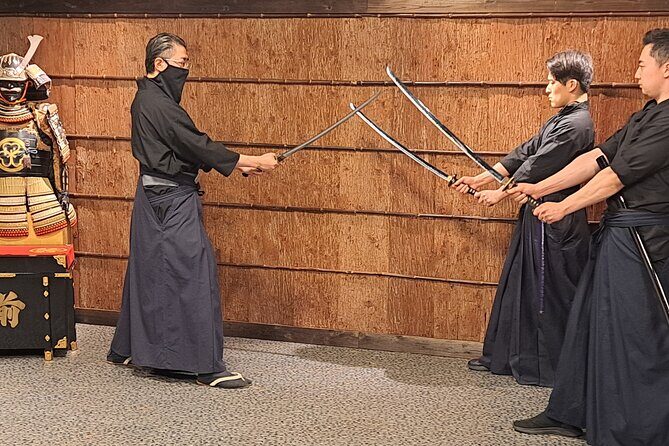 Samurai Sword Experience (Family Friendly)at SAMURAI MUSEUM KYOTO - Photo Sets and Samurai Armor: Fun, But Also Part of the “Why”