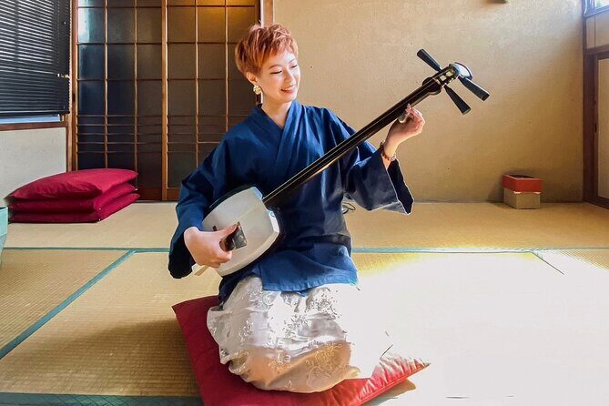 Shamisen Experience in Kyoto 【Private】 - Beginner Basics in English, Plus a Tea Break That Slows Things Down
