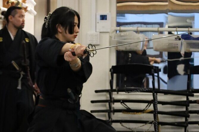 Train Katana with Real Dojo Students in Kyoto - Watching Students Cut Rolled Tatami Mats
