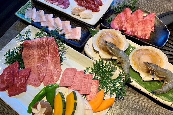 Wagyu & Seafood Yakiniku Dinner Course at Kyo Kurozakura Restaurant, Kyoto - Your 2-Hour Dinner Course: Wagyu Yakiniku Plus Seafood and Rib Roast